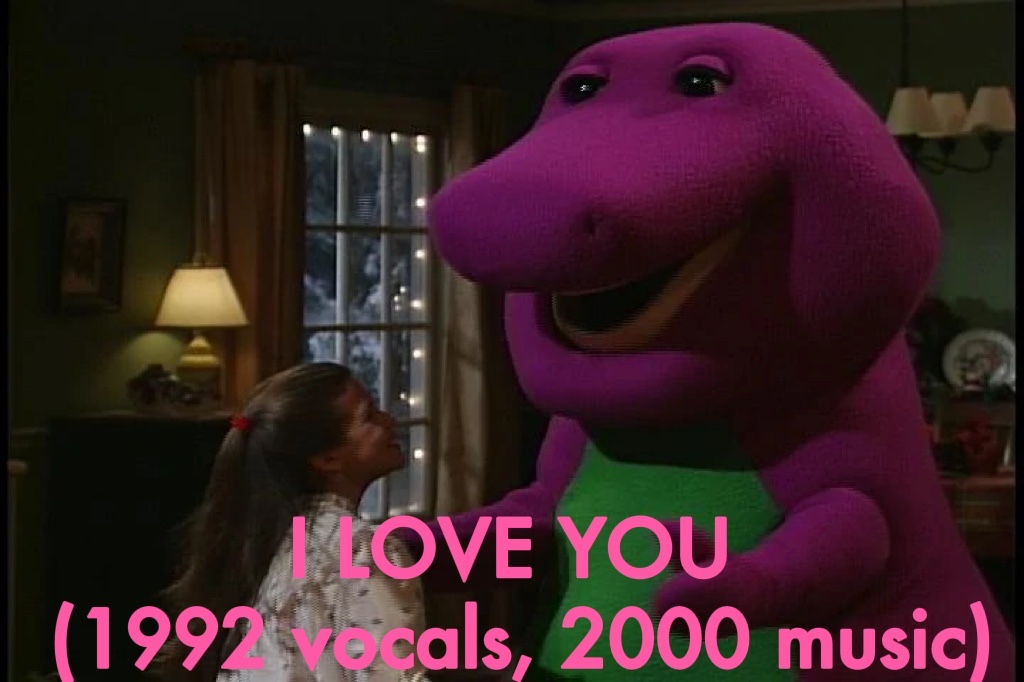 Kill Barney Song Lyrics I Love You Barney I Love You Meme
