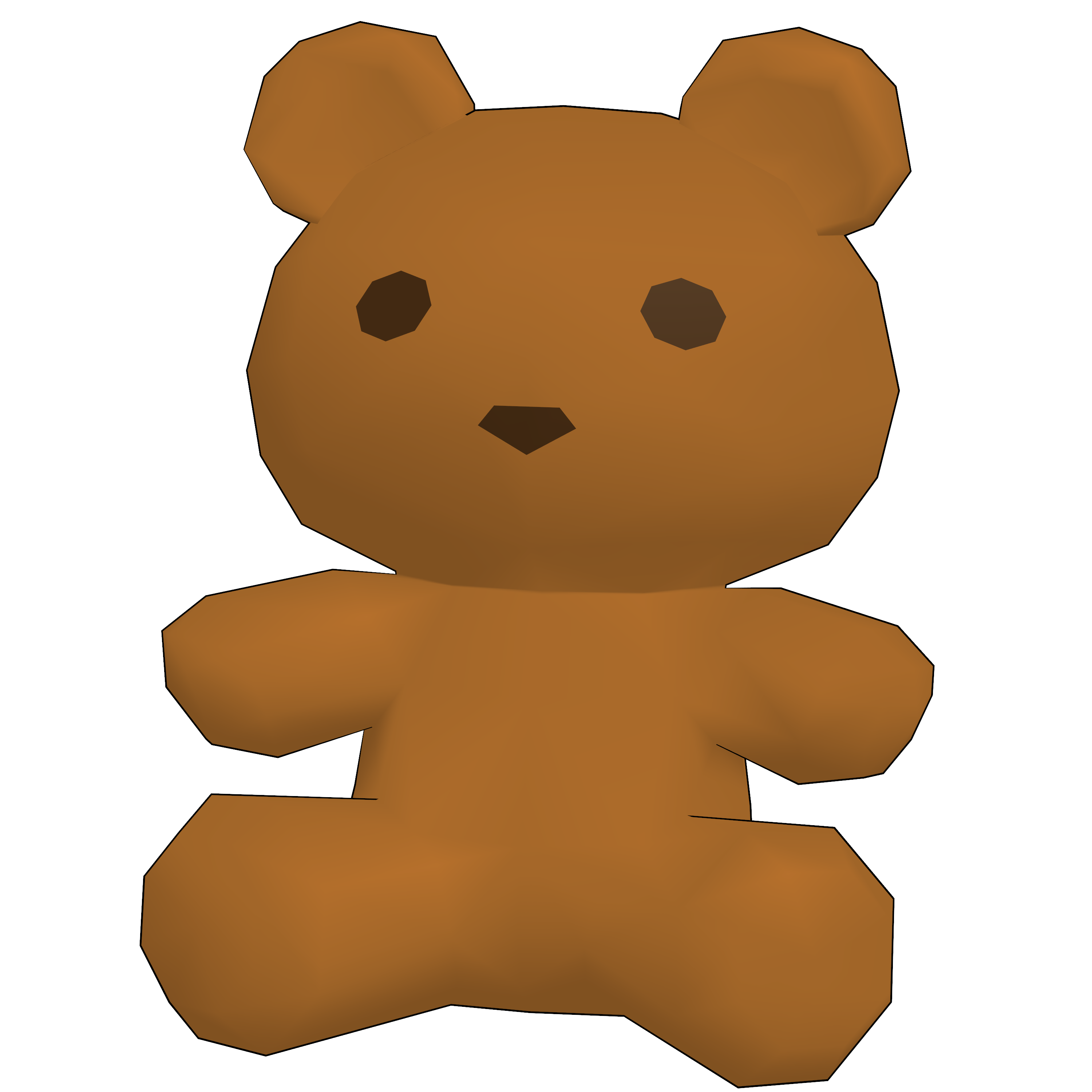 MMD Newcomer) BEAR ALPHA DEFAULT DL (Bone model) by MagicalDuck64