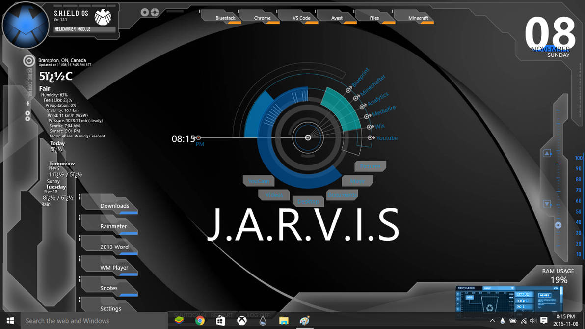 J.a.r.v.i.s 2.0 by awesomeozzy on DeviantArt