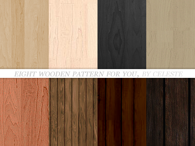 8 wooden patterns by celestesd on DeviantArt
