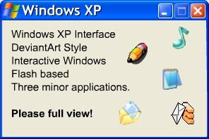 Windows XP Interface