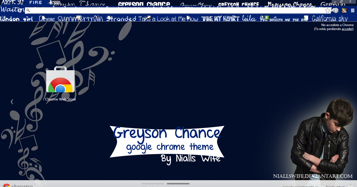 Greyson Google Chrome Theme