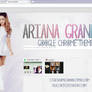 Ariana Grande google chrome theme