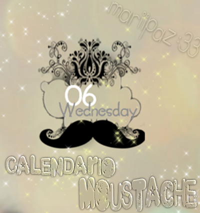 Calendario Moustache (Rainmeter)