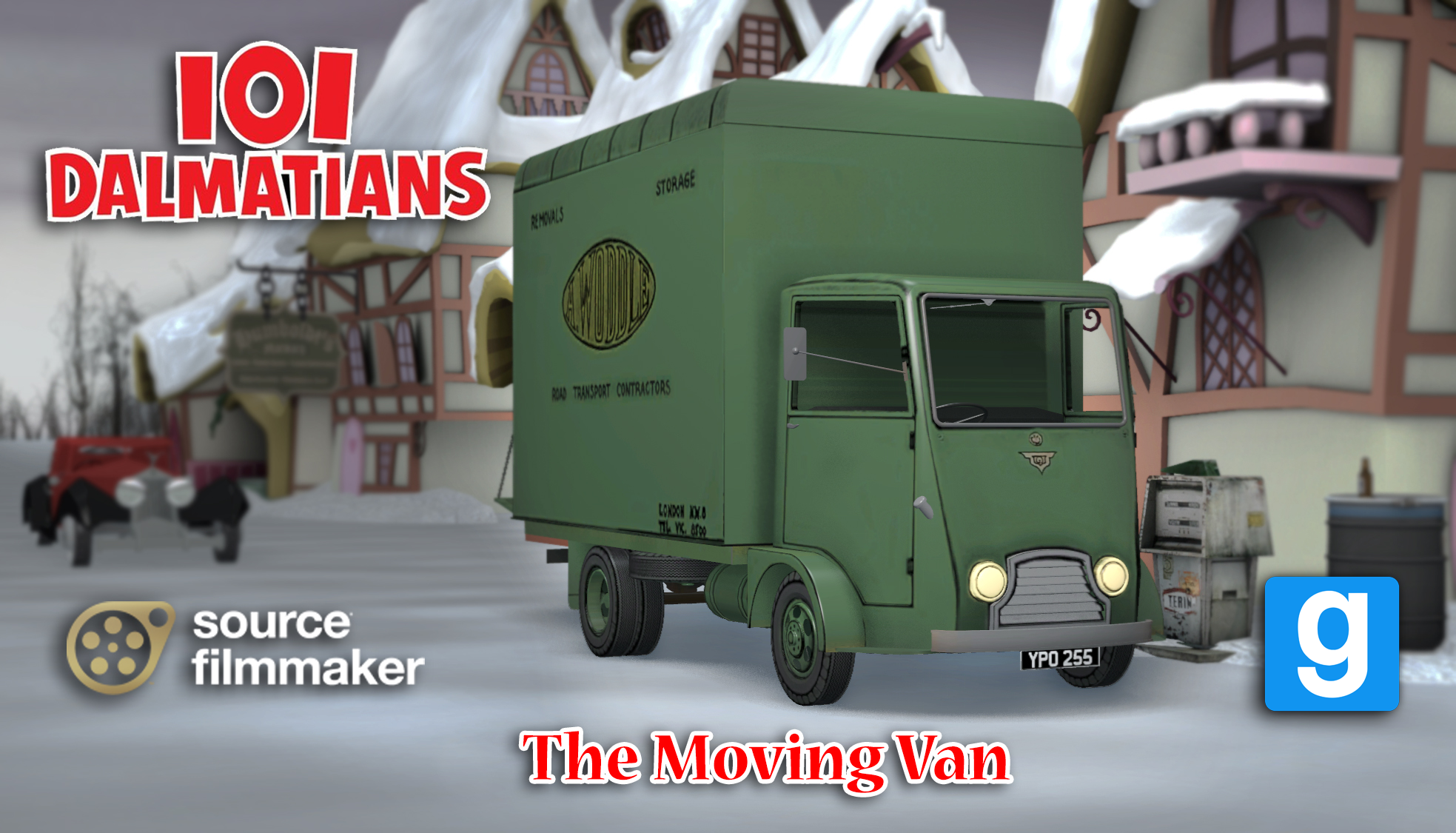101 dalmatians van