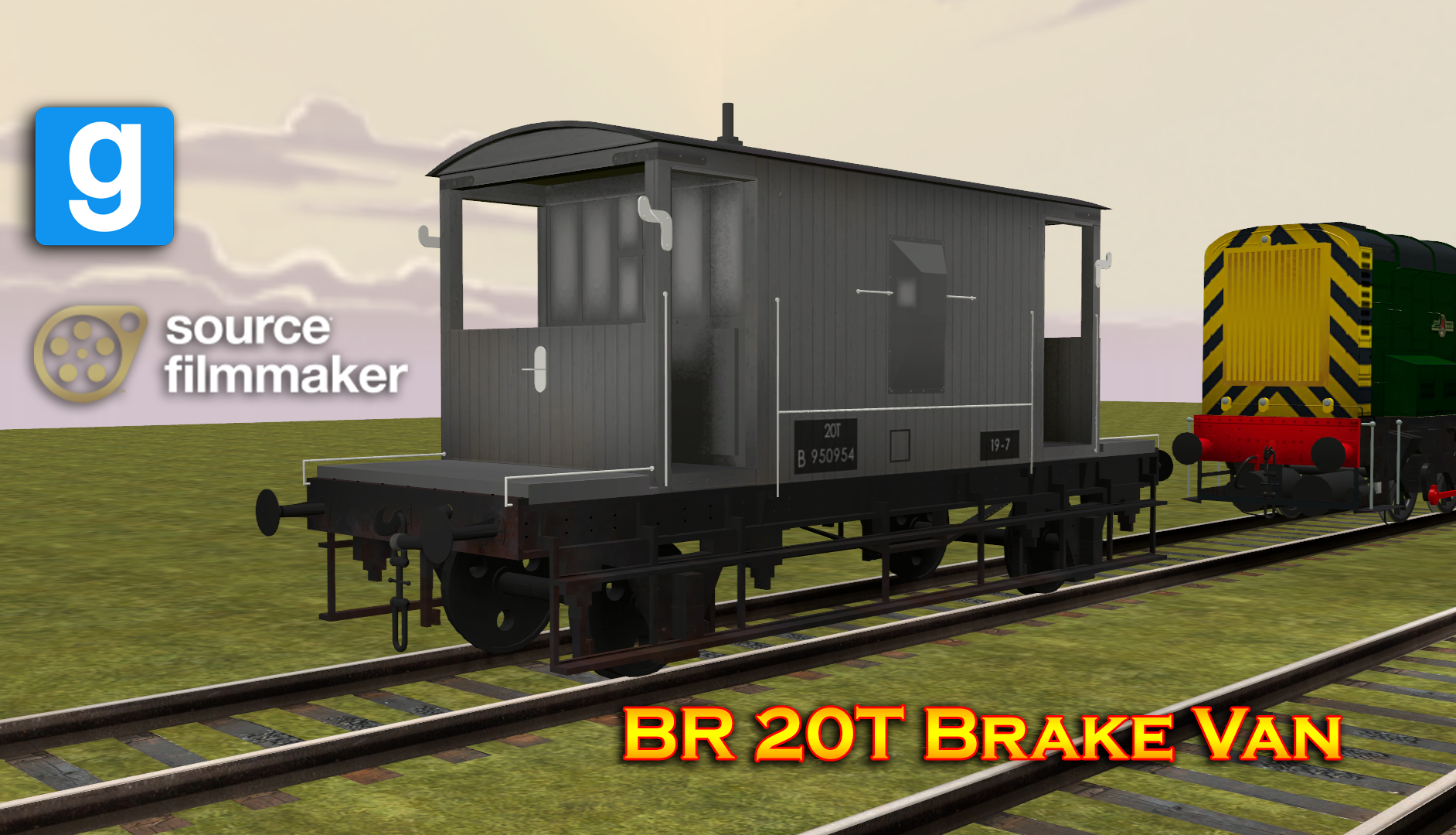 [SFM/GMOD DL] BR 20T Brake Van