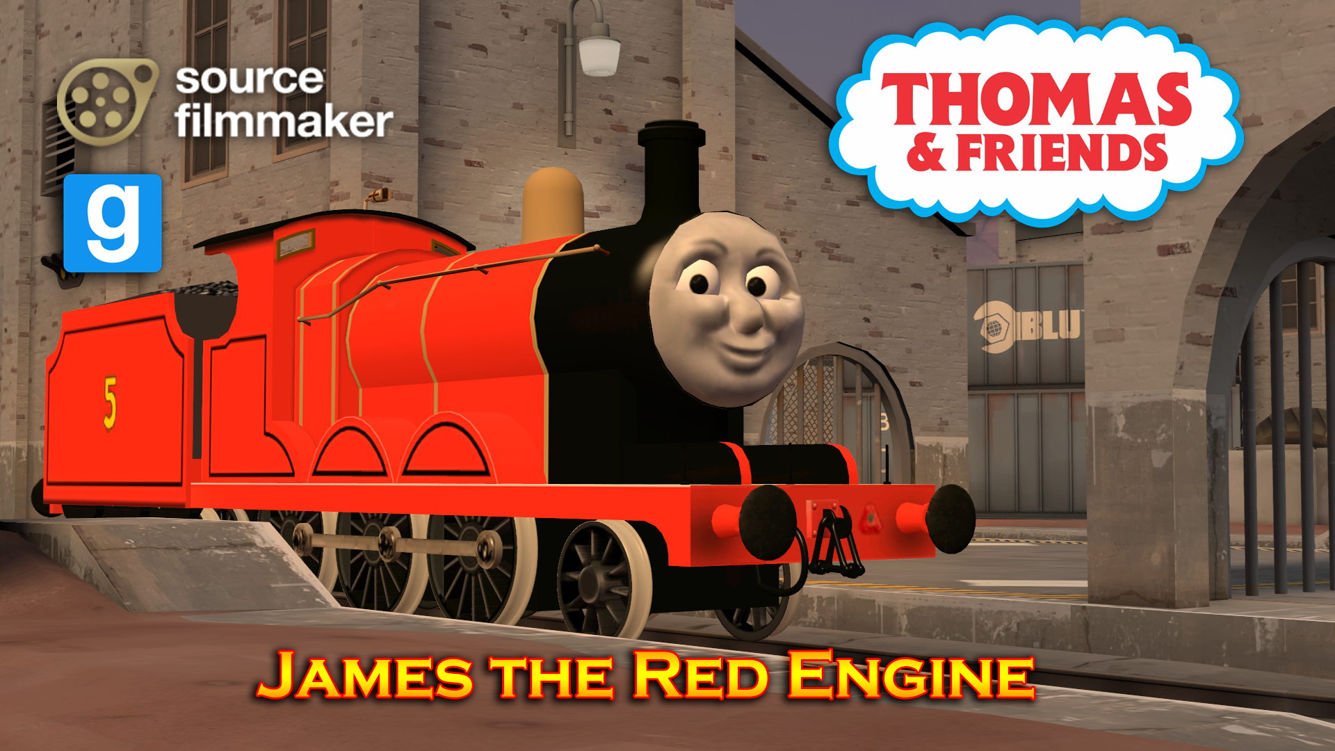 [SFM/GMOD DL] James The Red Engine