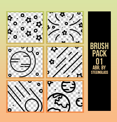 brushes x pack 01 by steeinglass on DeviantArt