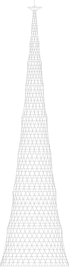 The Shukhov radio tower