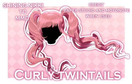 [MMD-Shining Nikki] Curly Twintails + Download