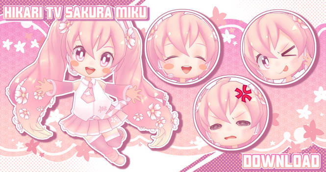 [MMD[ HikariTV Sakura Miku + Download