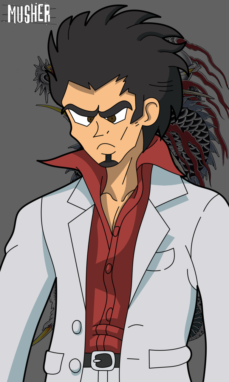 Kiryu Kazuma by musher-30 on DeviantArt