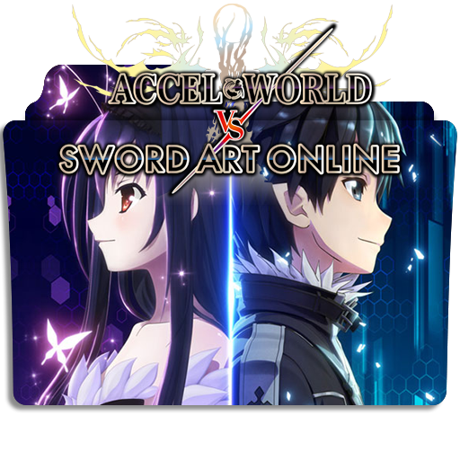 Accel World Vs Sword Art Online [Folder Icon] ICO by 2eyeballs on DeviantArt
