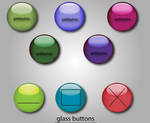 Glass Window Buttons