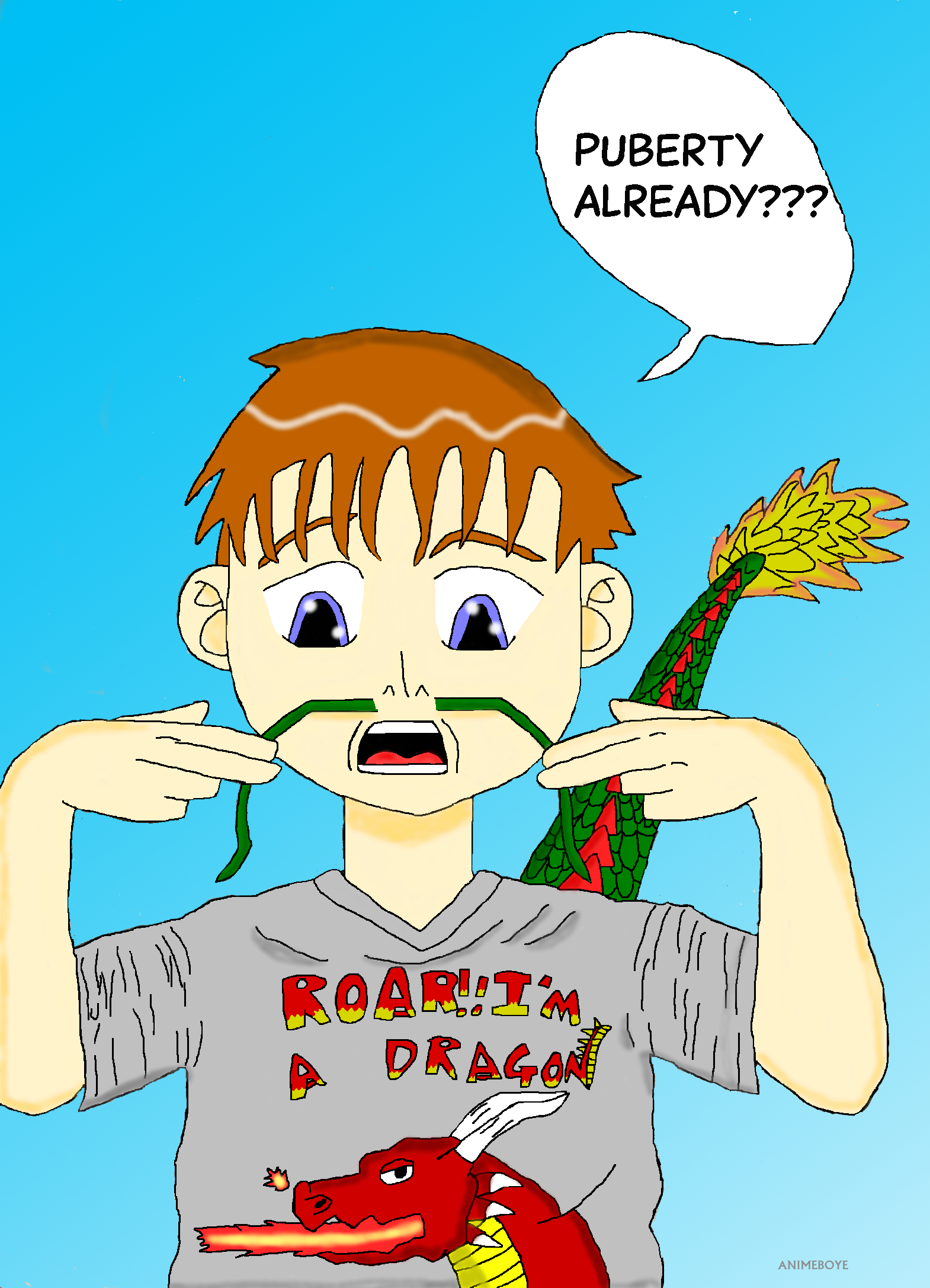 Dragon Puberty