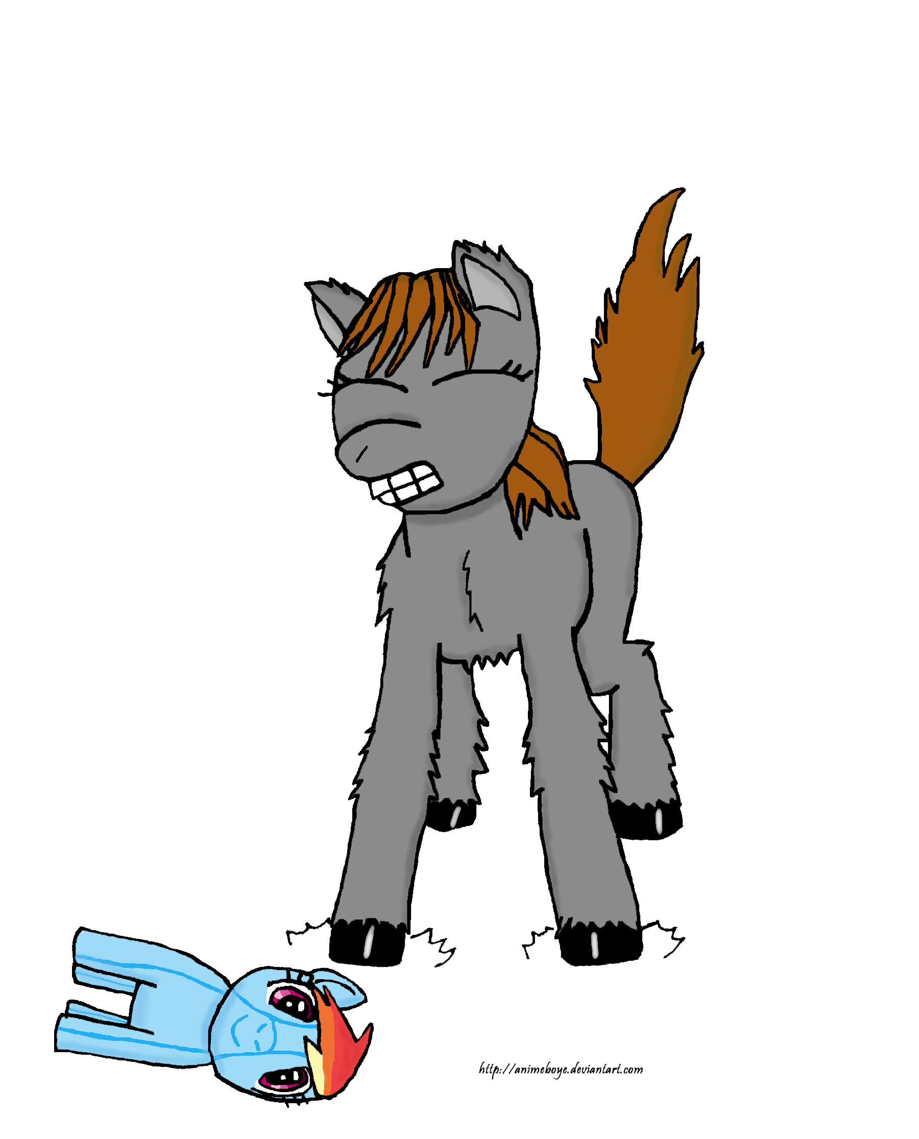 Little Girl Into a Pony 4