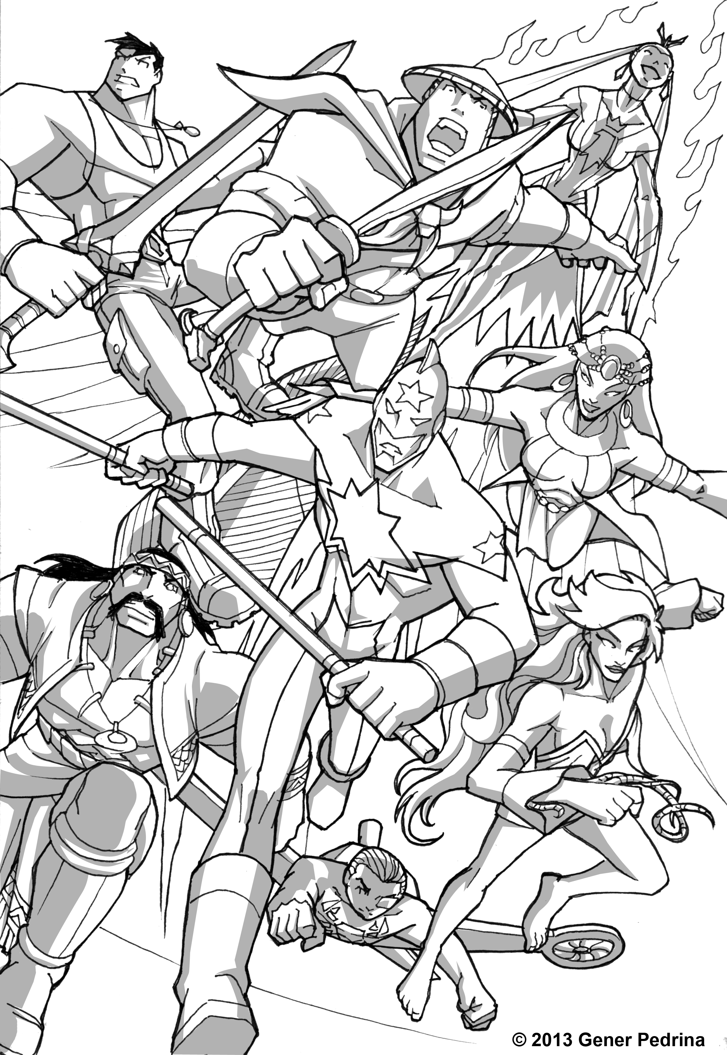 SANDUGO ASSEMBLE by nerp on DeviantArt