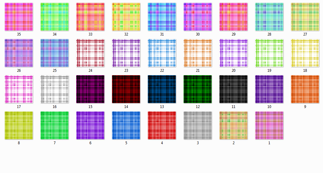 Plaid Texture Pack -DL- by Voca-Chan