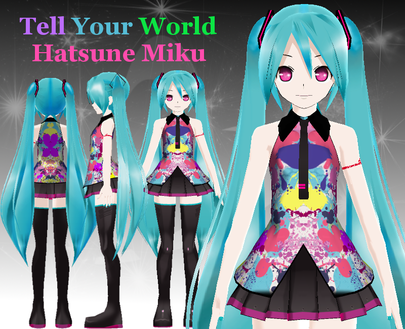 Tell Your World Hatsune Miku Dl Updated By Akiiza Sama On Deviantart