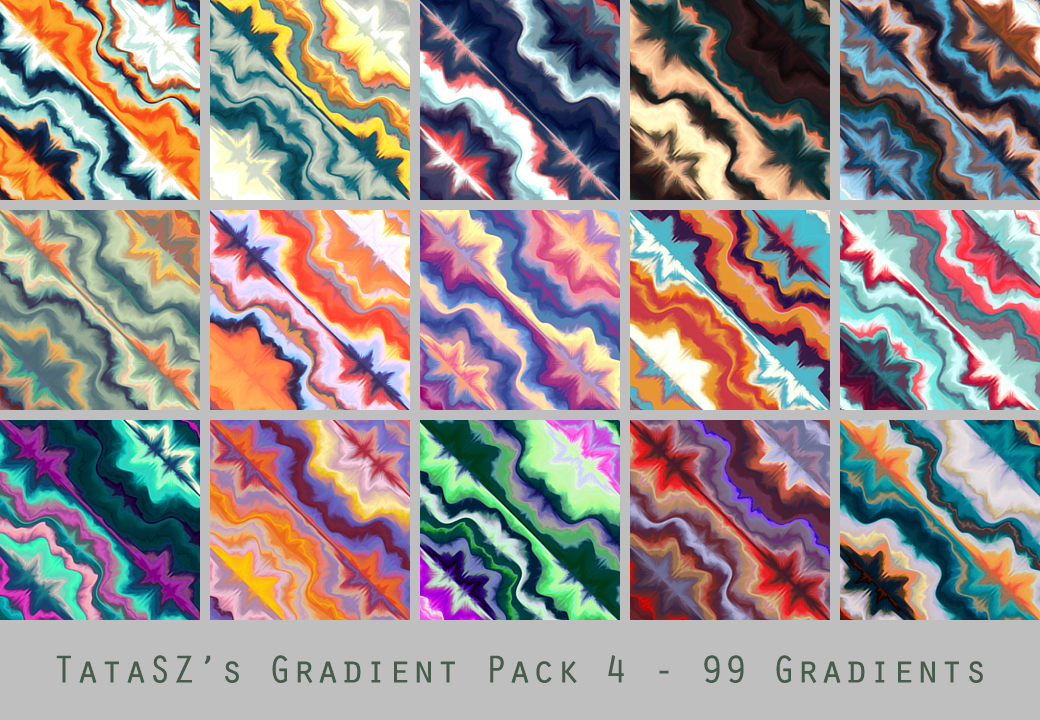 Gradient Pack 4 by tatasz on DeviantArt