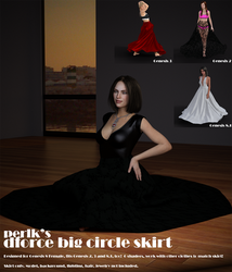 Free: dforce big circle skirt for G8F