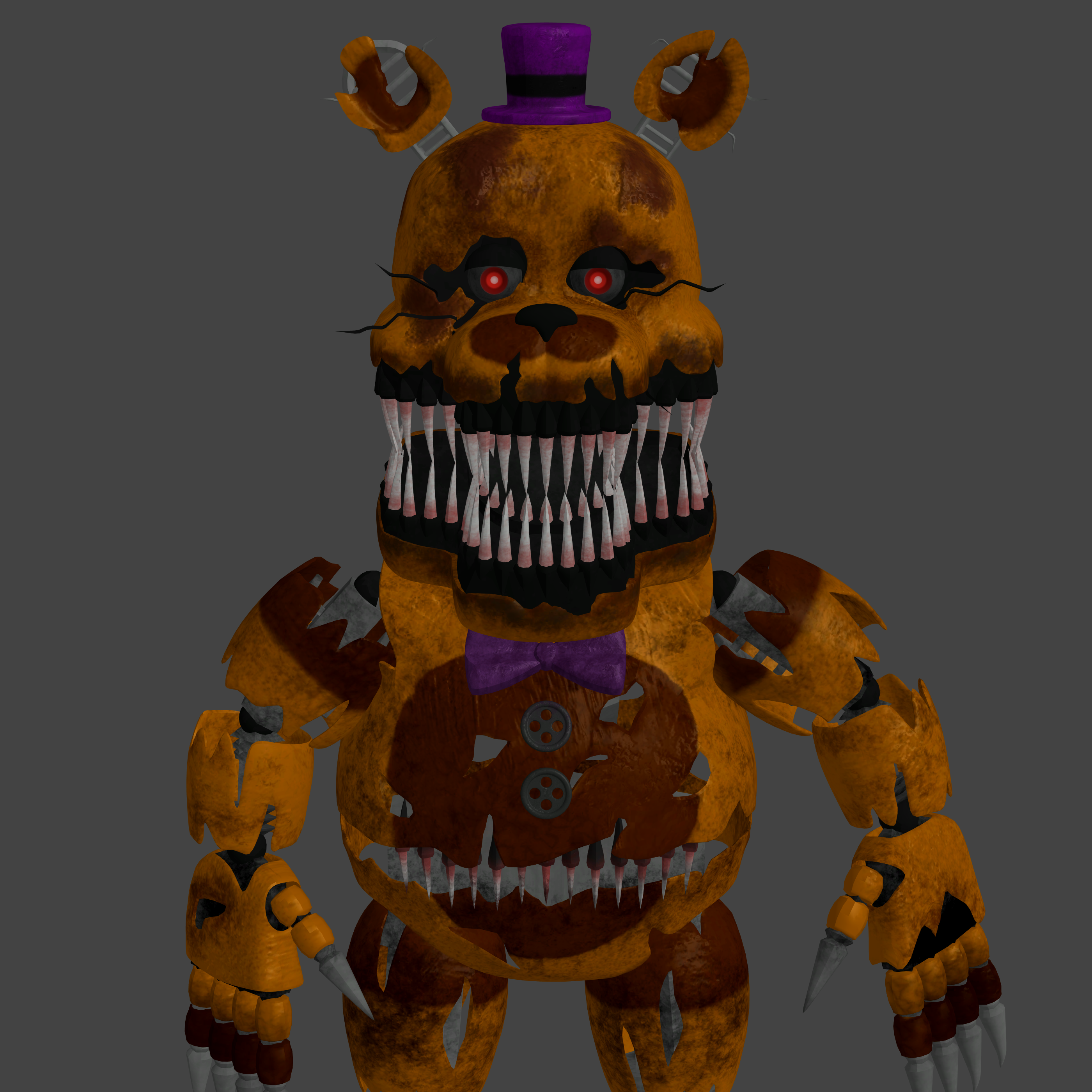 FNAF 4) Nightmare Fredbear~ by KarmaRoyal on DeviantArt