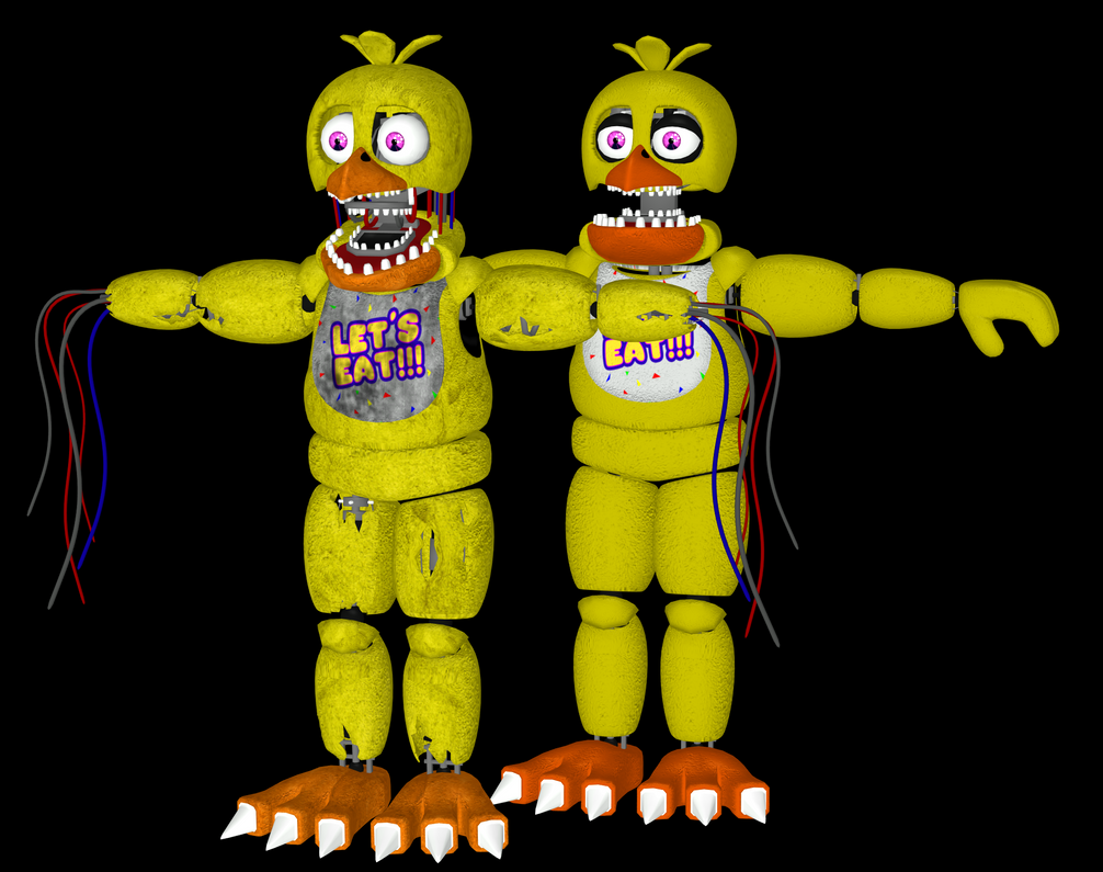 ФНАФ 2 Олд чика