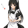 Mio akiyama maid