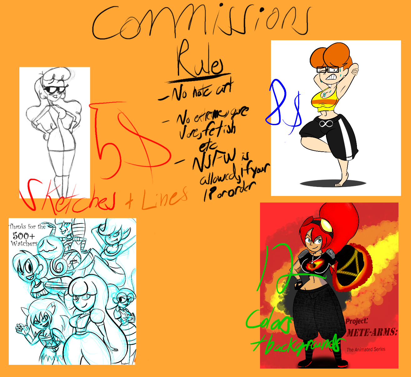 Commissions by AtomicKingBoo2 on DeviantArt