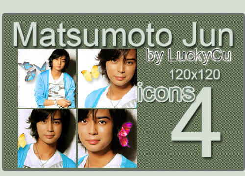 Matsumoto Jun icons pack 001 by LuckyCu on DeviantArt