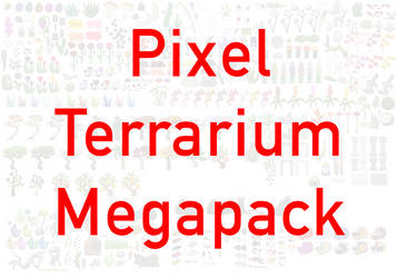 FREE pixel terrarium/aquarium megapack