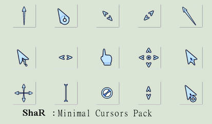 ShaR : Minimal Cursor Pack