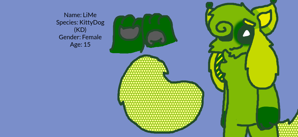 LiMe Reference Sheet by LiMeLovesKD on DeviantArt