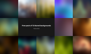 13 Blured Backgrounds FREE