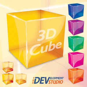 Photoshop 3D Cube