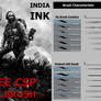 Free CSP (Clip Studio Paint) India Ink Brush