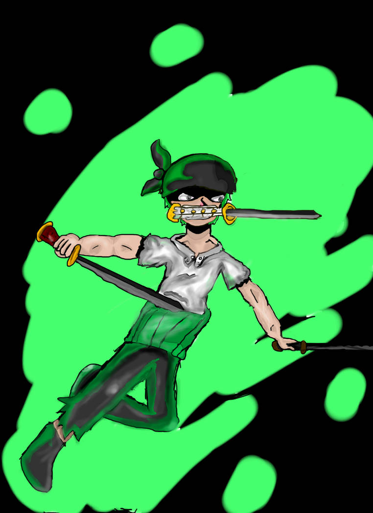 one piece Zoro by sophapotter on DeviantArt