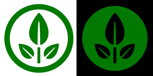 WALL-E EVE leaf logo