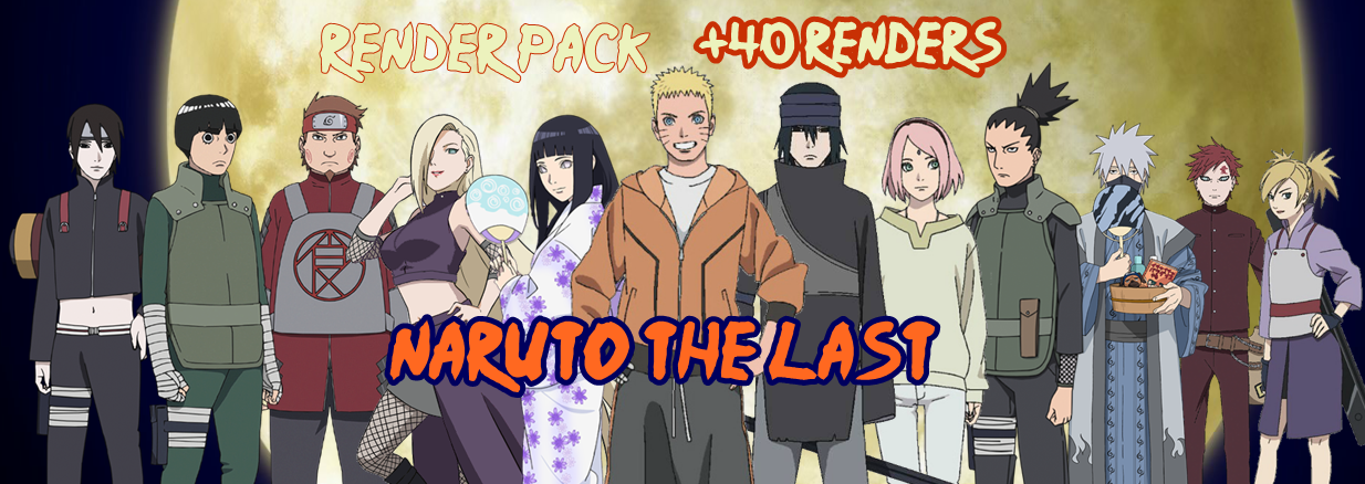 Naruto The Last - Pack Render by Barucgle123 on DeviantArt