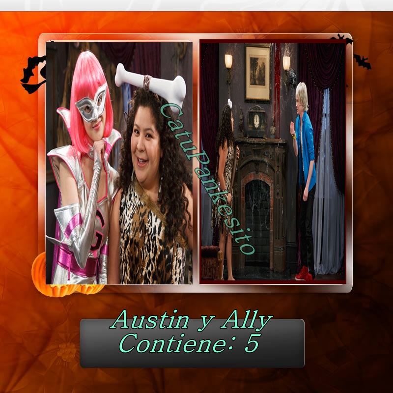 Austin y Ally Halloween-CatuPankesito