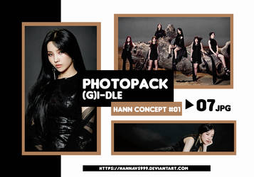 PHOTOPACK (G)I-DLE - HANN CONCEPT #01 // HANNAK