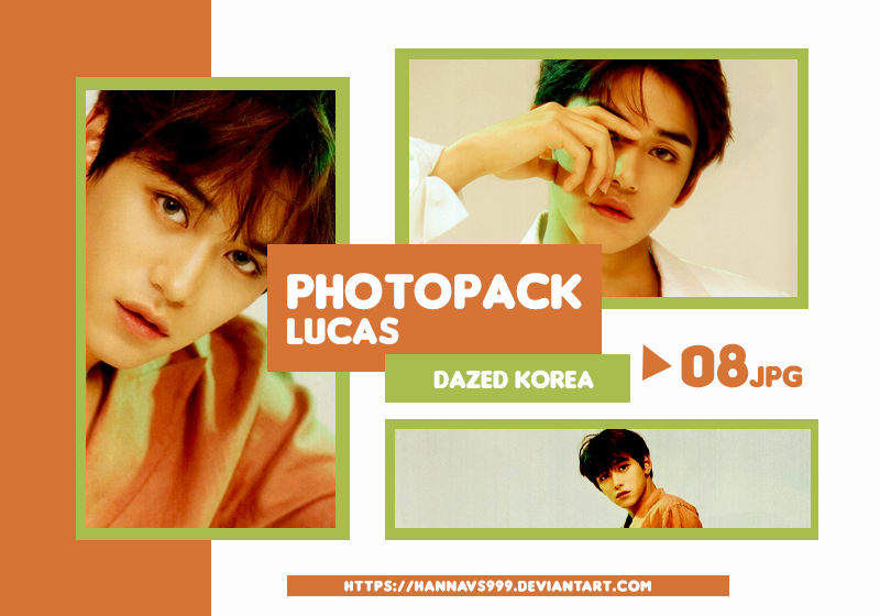 Photopack Lucas Nct X Dazed Korea Hannak By Hannavs999 On Deviantart