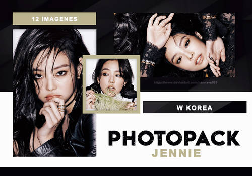 PHOTOPACK JENNIE (BLACKPINK) X W KOREA // HANNAK