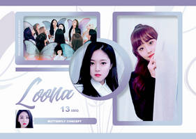 PHOTOPACK LOONA - BUTTERFLY CONCEPT // HANNAK