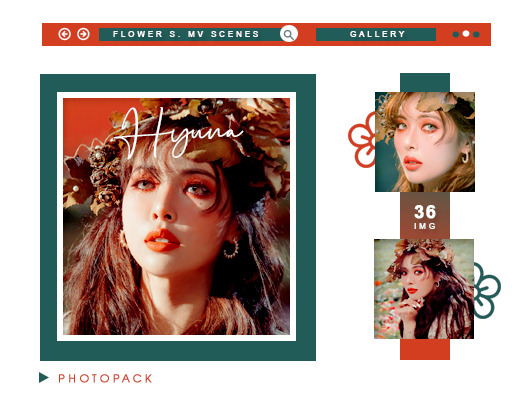 Photopack Hyuna Flower Shower Mv Scenes By Hannavs999 On Deviantart