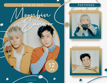 PHOTOPACK EUNWOO AND MOONBIN (ASTRO) - NYLON 2018