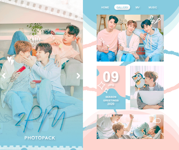 PHOTOPACK 2PM - SEASONS GREETINGS 2020 // HANNAK by hannavs999 on 