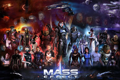 Mass Effect Poster (36x24) (Female Shepard)