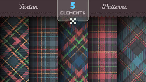 Vector tartan seamless patterns merry christmas te by NikaFox55 on ...