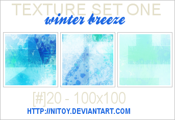 Texture Set 1: Winter Breeze